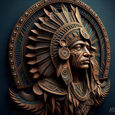 3D model st aztec (STL)